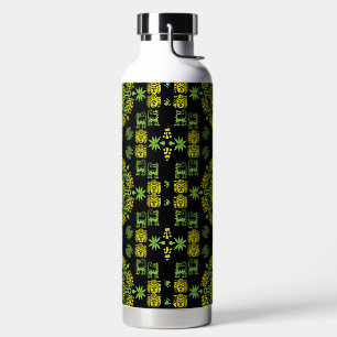 Mexican Aztec Art Wohngestaltung Trinkflasche