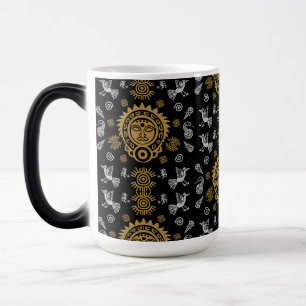 Mexican Aztec Art Wohngestaltung Verwandlungstasse