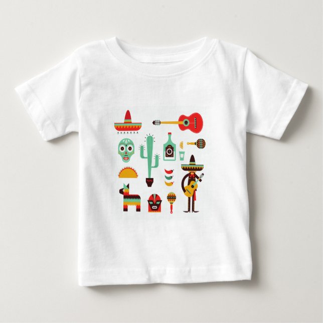 Mexican Baby T-shirt (Vorderseite)