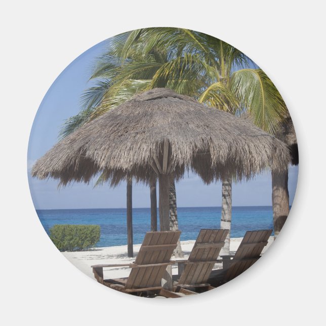Mexican Beach Paradise Magnet (Vorne)