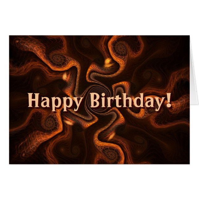 Mexican Chocolate Birthday (Vorderseite (Horizontal))