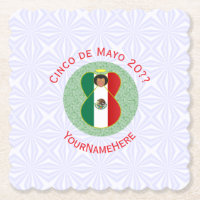 Mexican Cinco de Mayo Angel Personalisiert