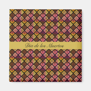 Mexican Dia de los Muertos anpassbar Magnet