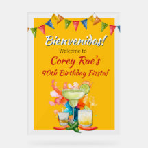 Mexican Fiesta 40e Anniversaire Bienvenidos Bienve