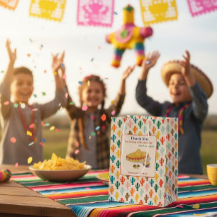 Mexican Fiesta Danke, dass Sie ein Geschenk Tasche Mittlere Geschenktüte