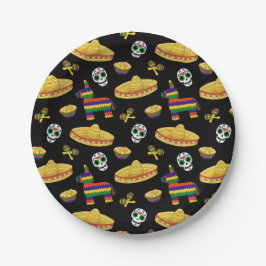Mexican Fiesta & Día de Muertos Paper Tellers Pappteller