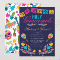 Mexican Fiesta Floral Holy Guacamole Baby Dusche