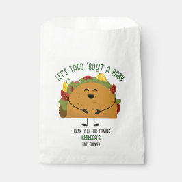 Mexican fiesta let's taco "über eine Babydusche Geschenktütchen