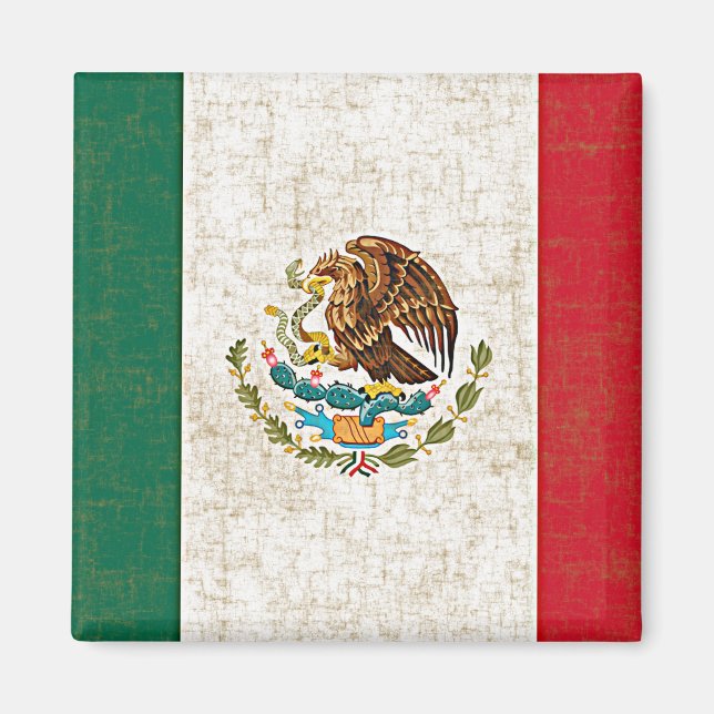 MEXICAN FLAG Magnet (Vorne)