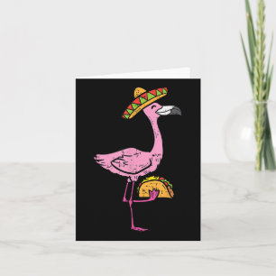 Mexican Flamingo Tacos Niedlich Cinco De Mayo Fies Karte