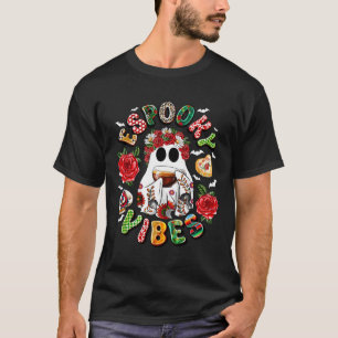 Mexican Ghost Espooky Vibes Pantasmas Conchas und T-Shirt