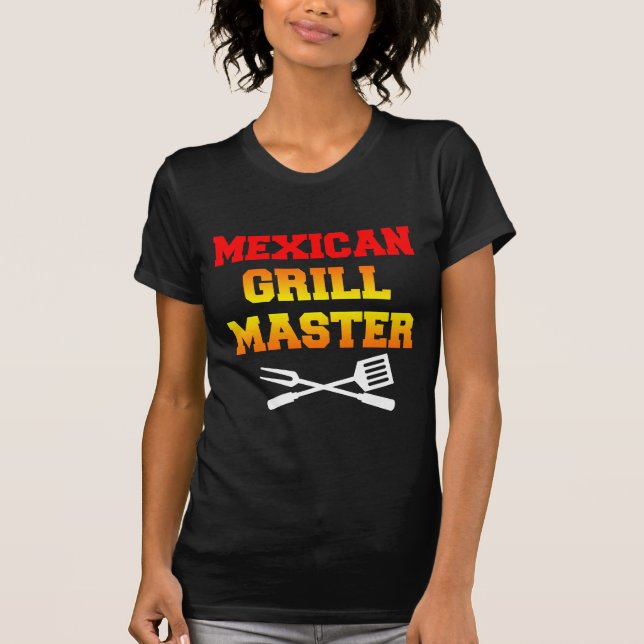 Mexican Grill Master (ON DARK) T-Shirt (Vorderseite)