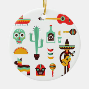 Mexican Keramik Ornament