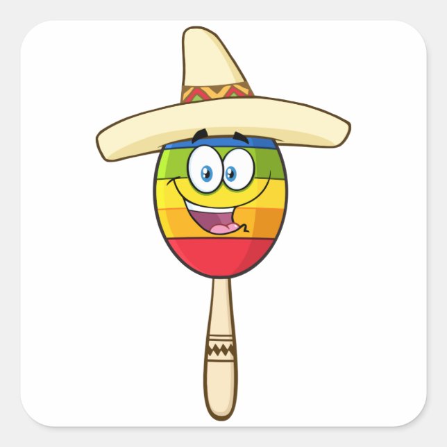 Mexican Maraca Stickers (Vorderseite)