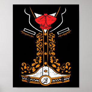 Mexican Mariachi Cinco De Mayo Kostüme Charro Cele Poster