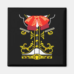 Mexican Mariachi T-Shirt Charro Cinco De Mayo Hall Magnet