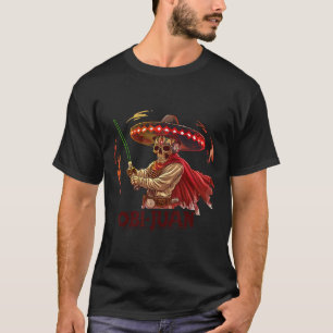 Mexican Obi Juan Movie Parody Cinco De Gaming T-Shirt