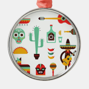 Mexican Ornament Aus Metall