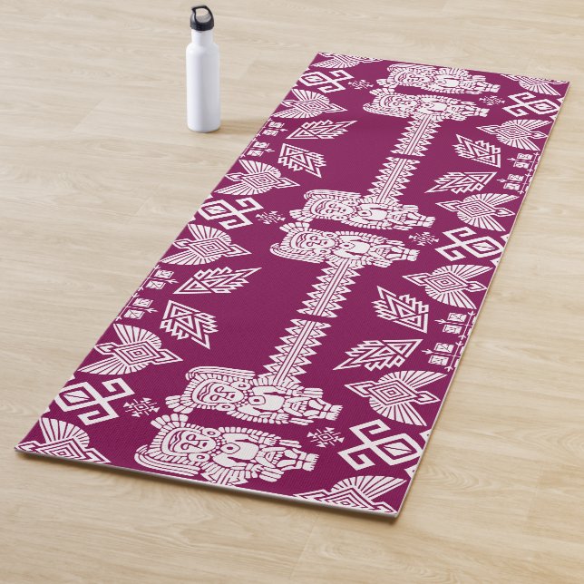 Mexican Otomi Home Decor Yogamatte (Beispiel)