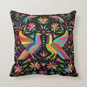Mexican Otomi Throw Kissen