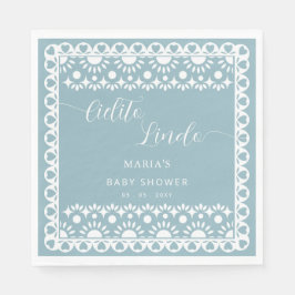 Mexican Papel Picado Cielito Lindo Baby Dusche Serviette