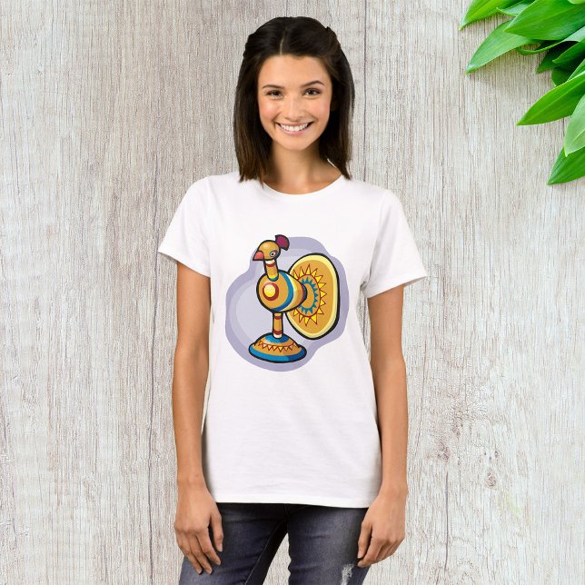 Mexican Rooster Toy T-Shirt (Von Creator hochgeladen)