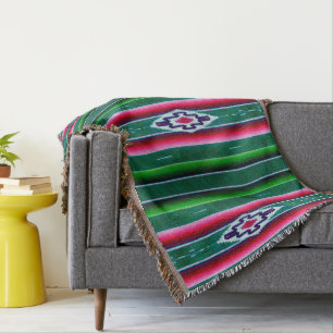 Mexican Sarape Pattern Decke