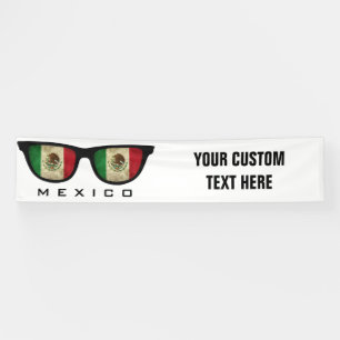 Mexican Shades, benutzerdefinierte Text- und Farbb Banner