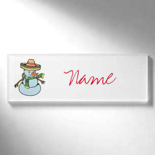 Mexican Sombrero Santa Thunder_Cove Namenschild