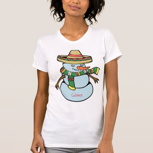 Mexican Sombrero Santa Thunder_Cove T-Shirt (Vorderseite)