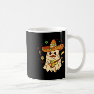 Mexican Spooky Ghost Play Guitar Conchas Pan Dulce Kaffeetasse