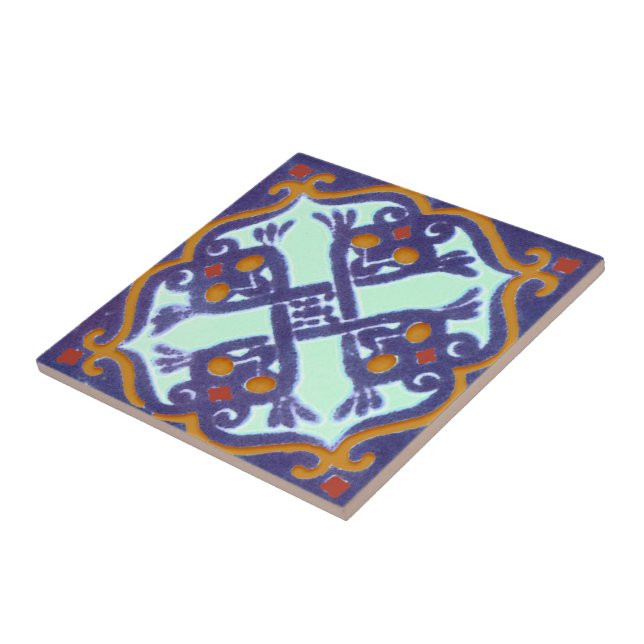 Mexican Talavera Style Tile Fliese (Seite)