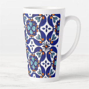 Mexican Talavera Terracotta Tile Design Nr. 1 Milchtasse