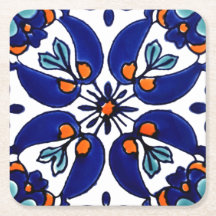 Mexican Talavera Terracotta Tile Design Nr. 1