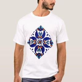 Mexican Talavera Terracotta Tile Design Nr. 1 T-Shirt