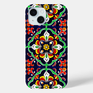 Mexican Talavera Terracotta Tile Design Nr. 2 Case-Mate iPhone Hülle