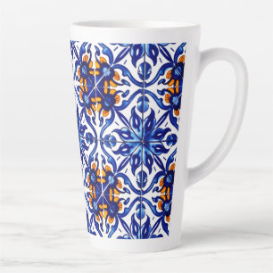 Mexican Talavera Terracotta Tile Design Nr. 8 Milchtasse