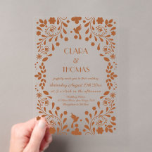 Mexican Talavera Terracotta Wedding