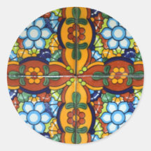 Mexican Talavera Tile Envelope 20 Siegel