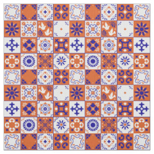 Mexican Talavera Tiles Stoff
