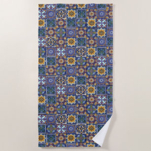 Mexican Talavera Tiles Strandtuch