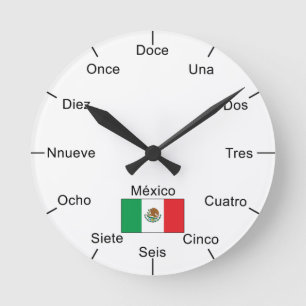 Mexican Wall Clock Runde Wanduhr