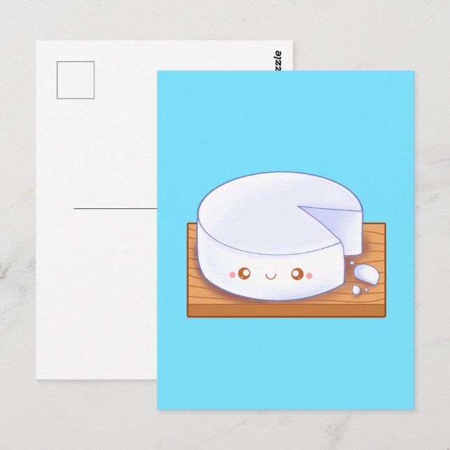 Mexican White Cheese Queso Fresco Postkarte (Vorne/Hinten)