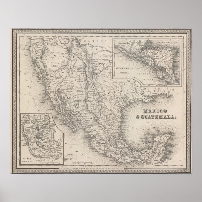 Mexico and Guatemala Poster (Vorne)