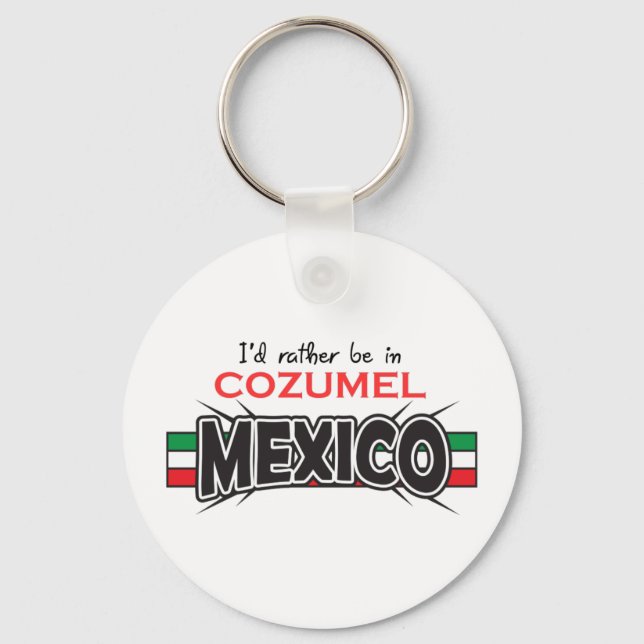 MEXICO APPLIQUE COZUMEL SCHLÜSSELANHÄNGER (Vorderseite)