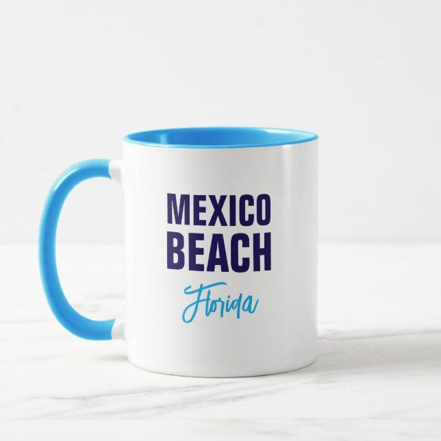 Mexico Beach Florida Coffee Mug Tasse (Links)