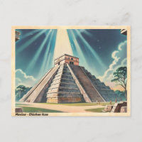Mexico Chichen Itza Vintage Travel