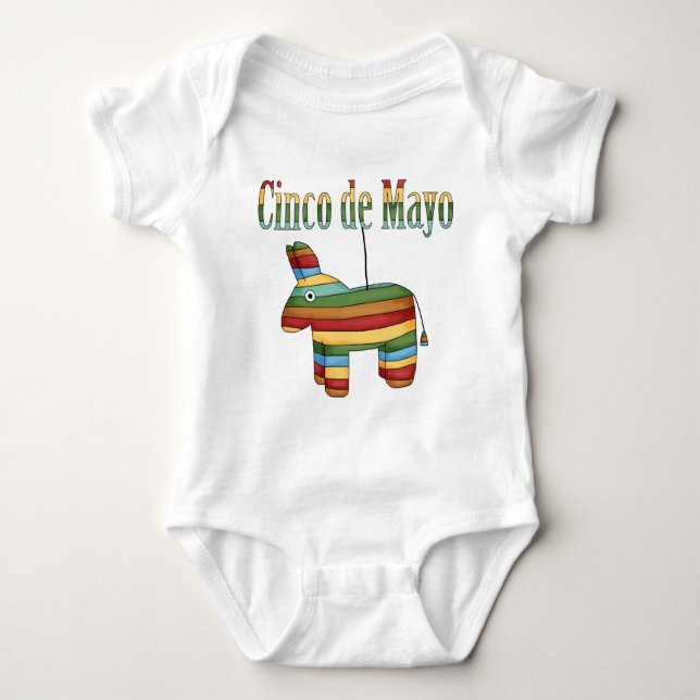 MEXICO Cinco de Mayo Baby Strampler (Vorderseite)