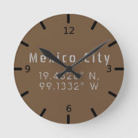 Mexico City latitude and longitude