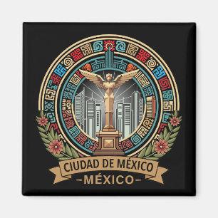 Mexico City Mexiko Mittelamerika Magnet